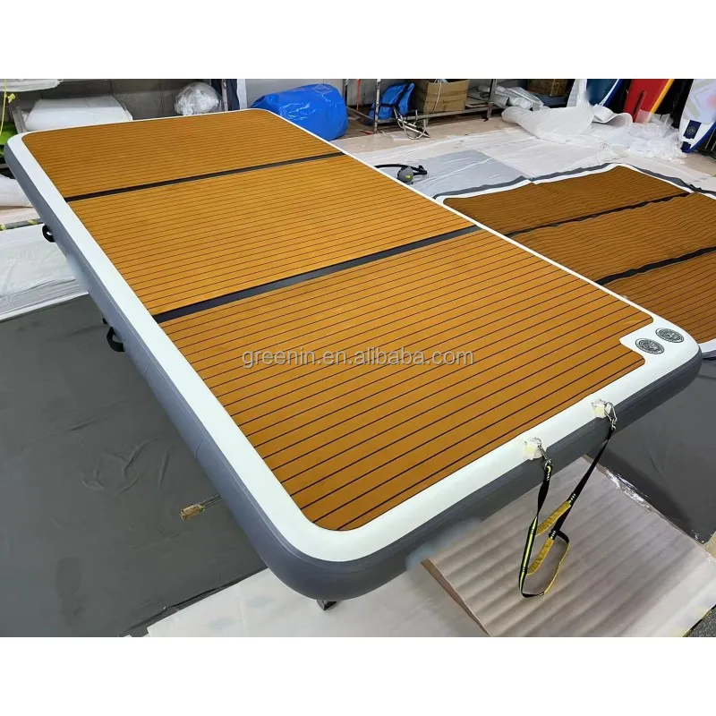 muelle flotante inflatable pontoon inflatable floating pontoon dock float dock platform