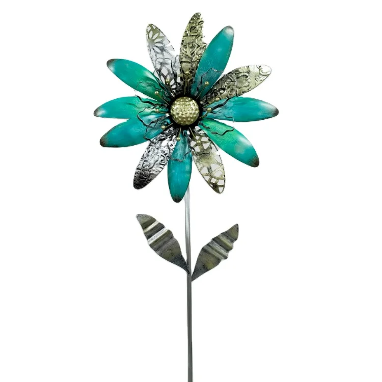 Courtyard lawn Metal Iron Craft Flower Stake Stick Plant Climbing Garden Decoration