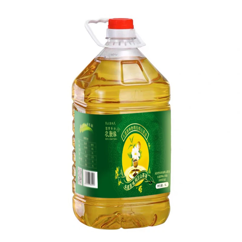 Physical pressing camellia oil natural vegetable oil