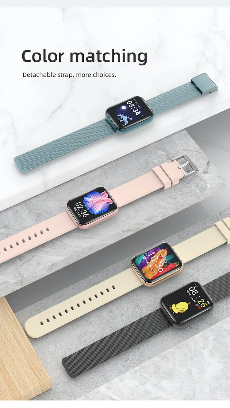 Multiple Languages Mens Smart Digital Health Band Luxury New Arrival Smart Wrist Watch P85 Dropshipping Products 2022