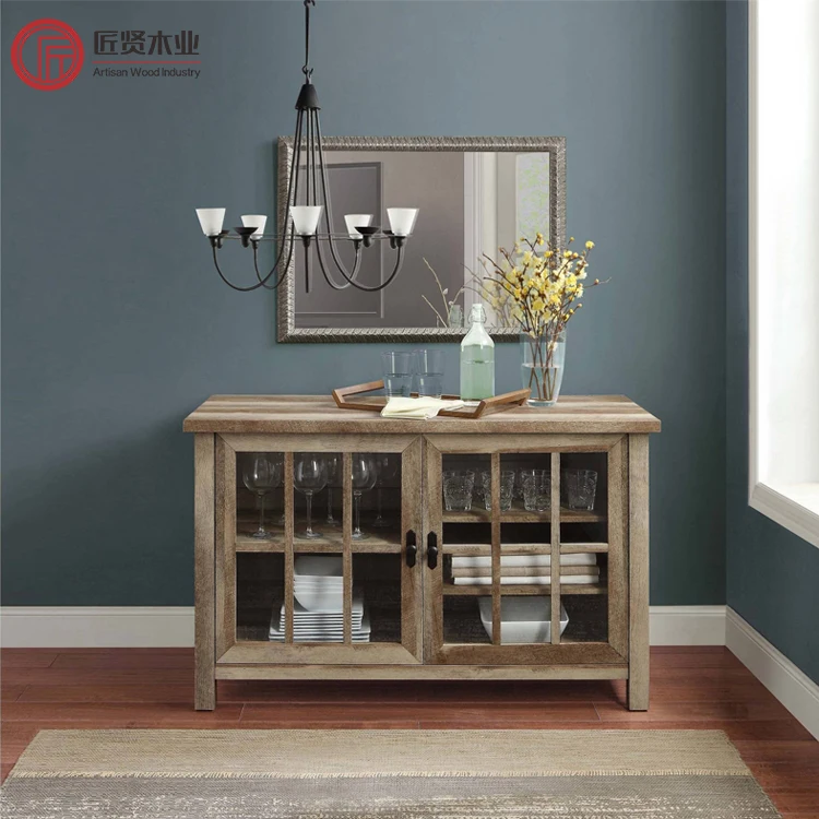 Кухонный шкаф для столовой, шкаф для хранения, буфетный шкаф, деревянный буфетный шкаф