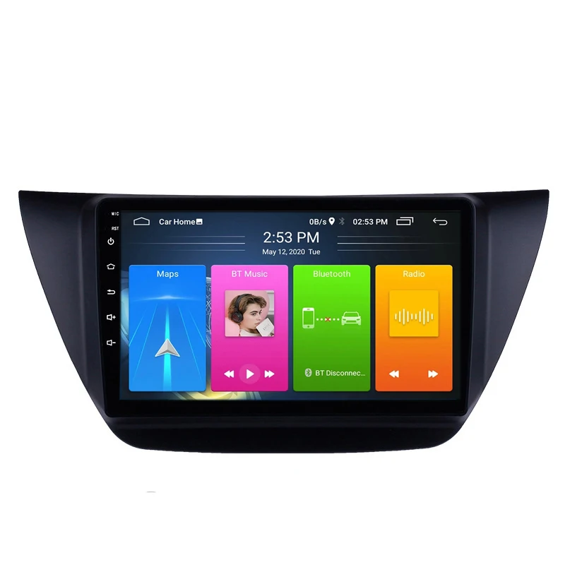 
Android 10 Car Radio stereo GPS Navi Head Unit Player For Mitsubishi lancer ix 2006-2010 Including frame 