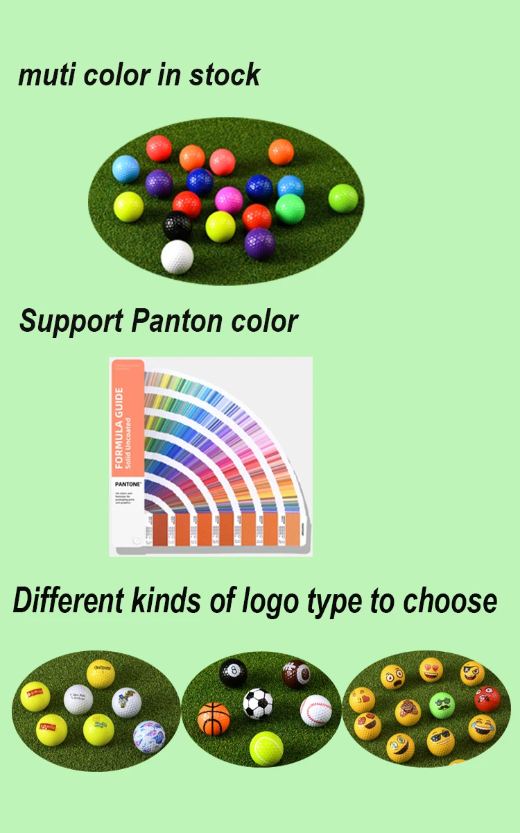 golfball wholesale range cheap blank ball golf swing trainer custom blank practice bright branded range golf balls with logo