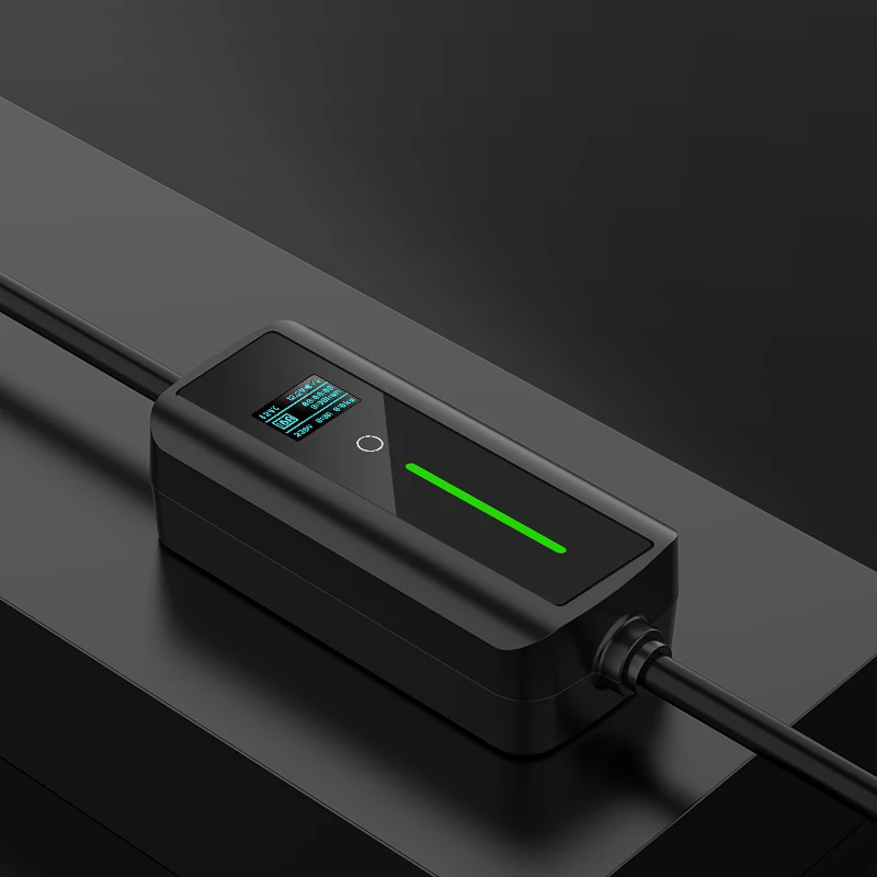 Type  Portable Ev Charger With Cee Plug European Charger Station Electric Car