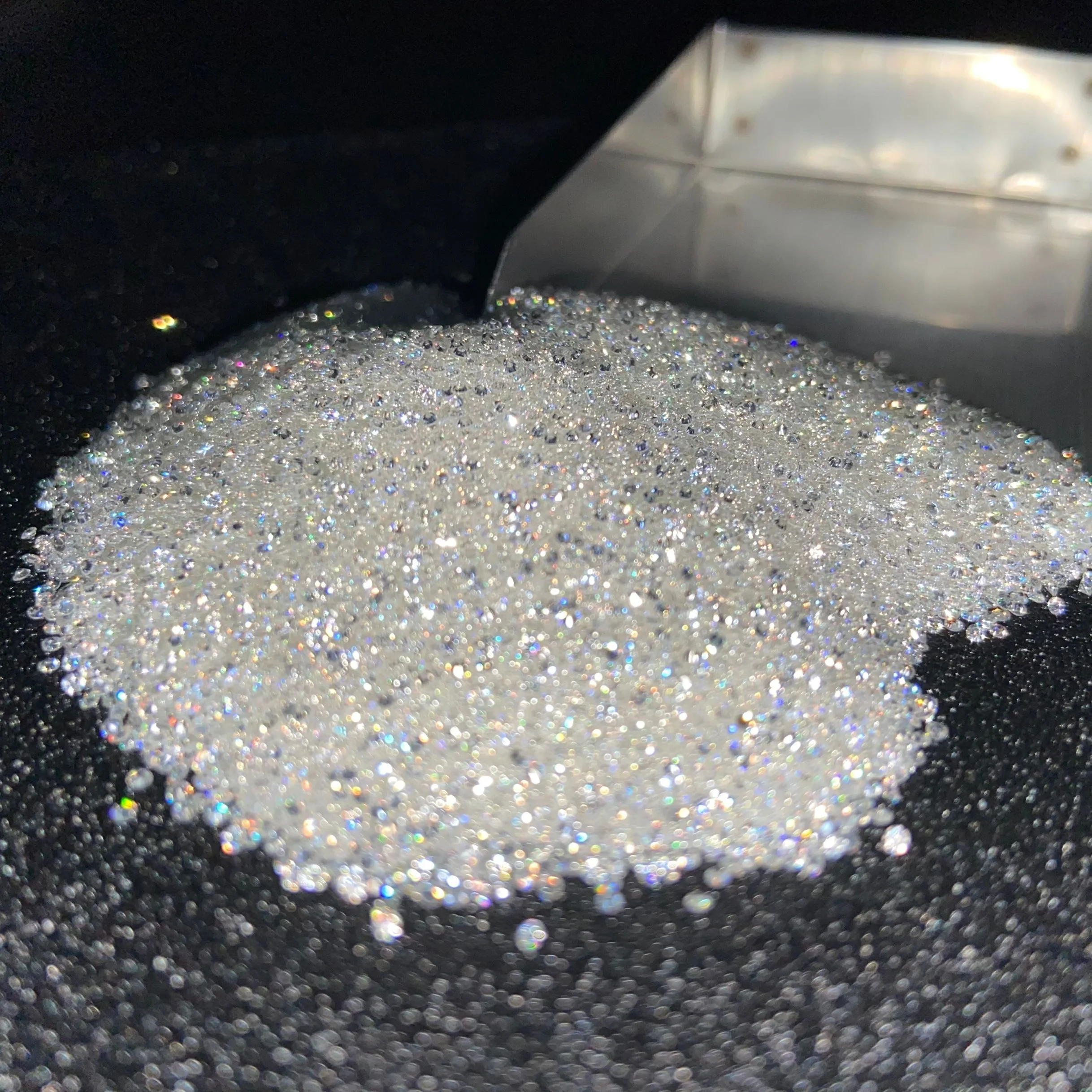  MOISSANITE Small Size One Pack 1CT Lab Grown Diamond DEF Color White Round Brilliant Loose Moissanite Stone For Hip Hop