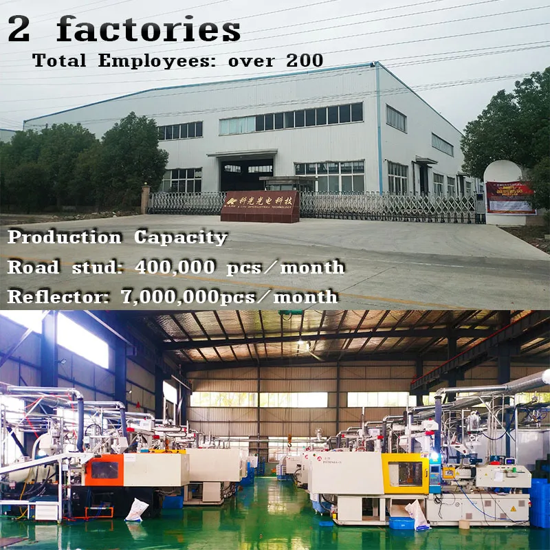 K-LITE road reflector cats eyes white  for road safety sign