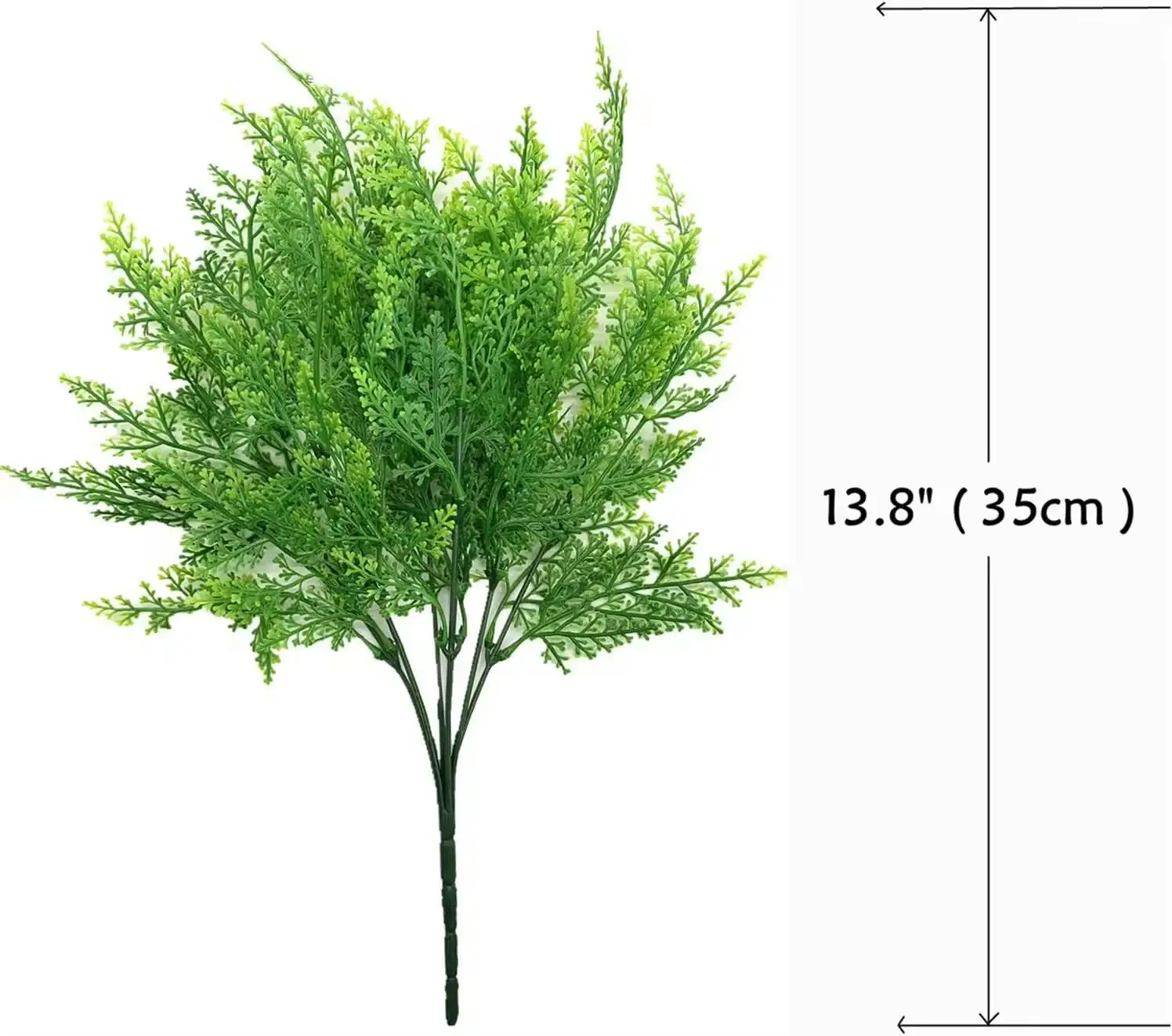 YM Wholesale Artificial Maidenwort Fern Bouquet Plastic Greenery Shrubs Pine Grass Plant for the Wedding&Hotel&Home Decoration