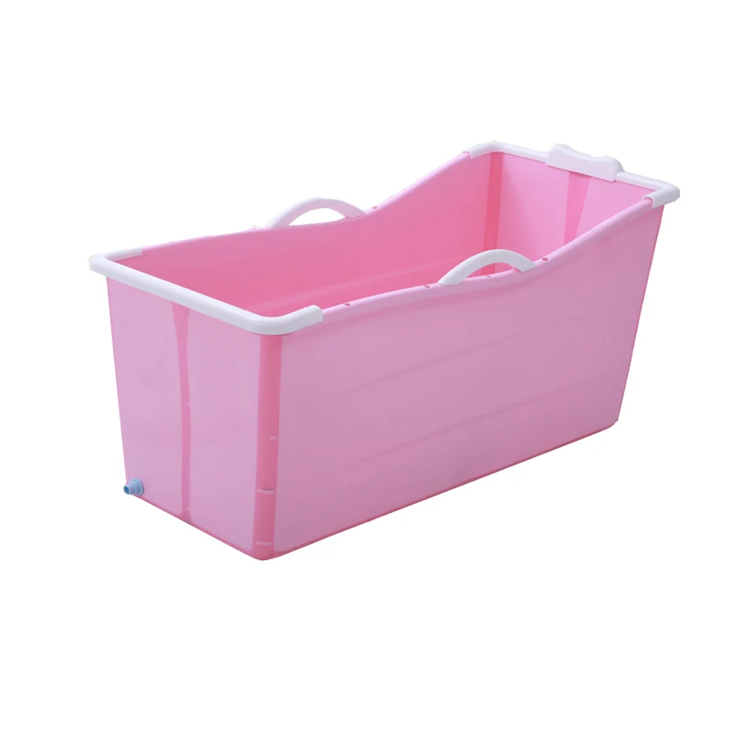 Wholesale around 1200MM folding can be customized color portable folding plastic bathtub