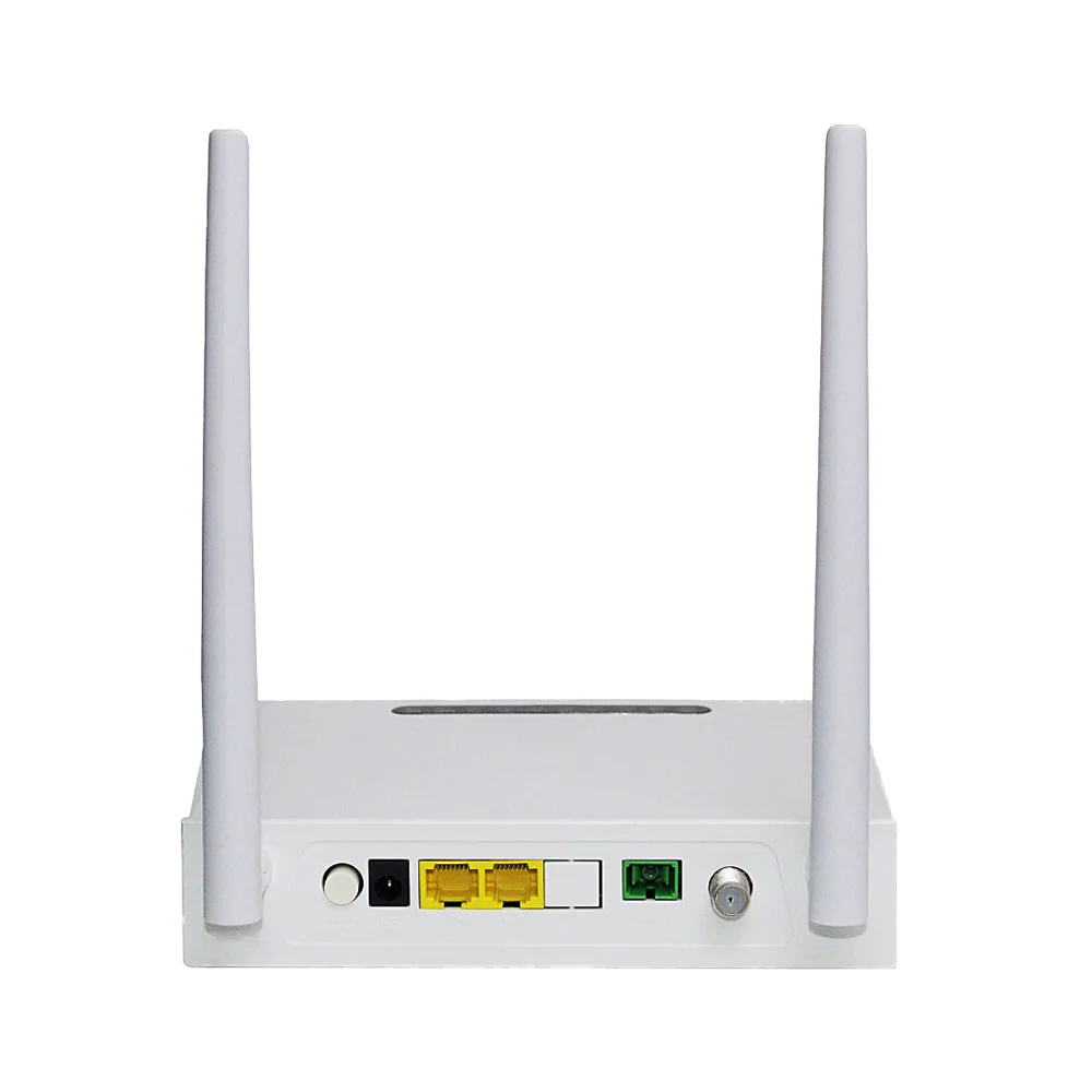 Оптовая продажа, Wi-Fi модем ONT Vsol, английская прошивка, 1GE + 1FE + Wifi + Catv Xpon Epon Ont Gpon Onu Wifi с Catv