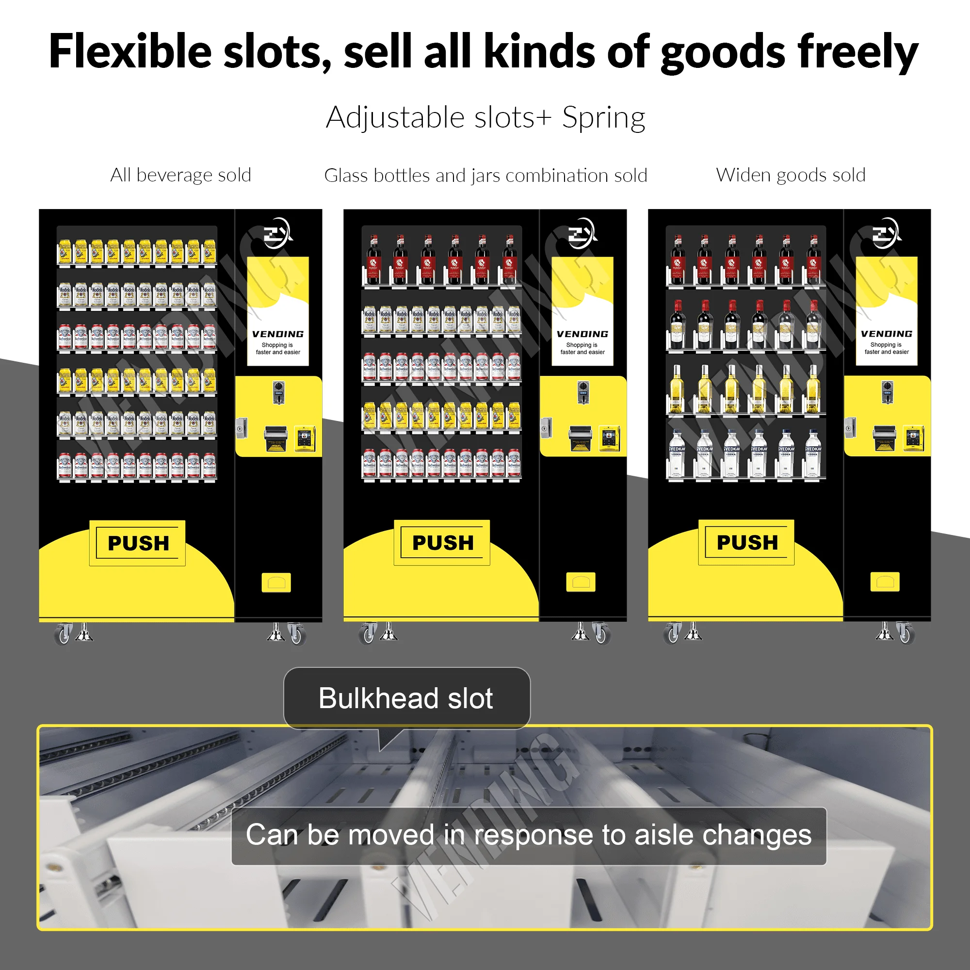 ZXvending Red Wine Vending Machine Beer Wine Bottle Vending Machine With Elevator Alcohol Vending Machine