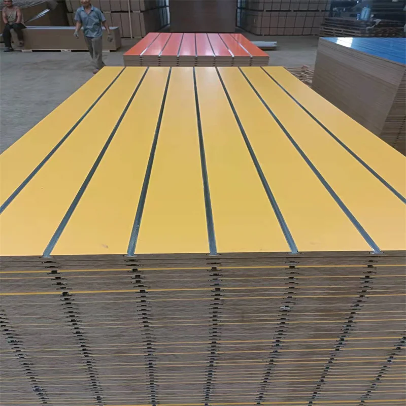 On sale Linyi factory Outstanding Fast shipping Factory supply slotted MDF for Mexico Spain South American market from China