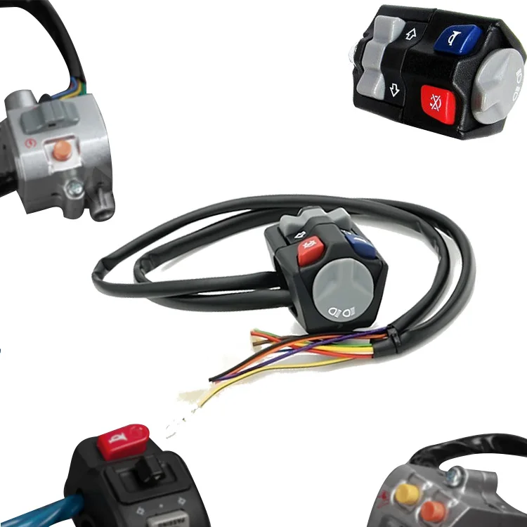 HLX Accesorio De Motociclismo мотоцикл старт и стоп переключатель фары руля Аксессуары