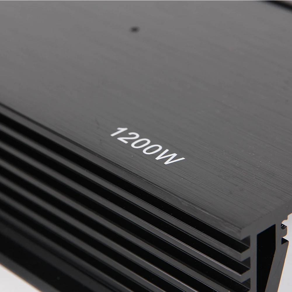 Amplifier aluminium cover with anodizing