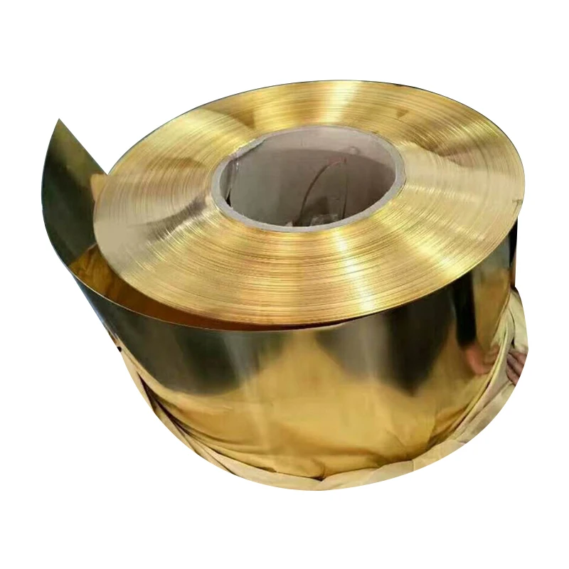 High  Quality copper zinc alloy CuZn36 brass coil cold rolled brass coil
