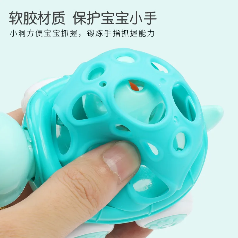 Preschool Learning Baby Car Toys for Infant, Soft Rubber Push and Go Toy,Toddler Rattle Roll Mini Car Toy Friction Toy Vehicle