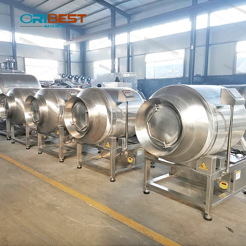 High Quality 600L Vacuum Meat Tumbler Marinating Machine For Beef Mutton Pork Chicken Wings Electric Meat Salting Machine