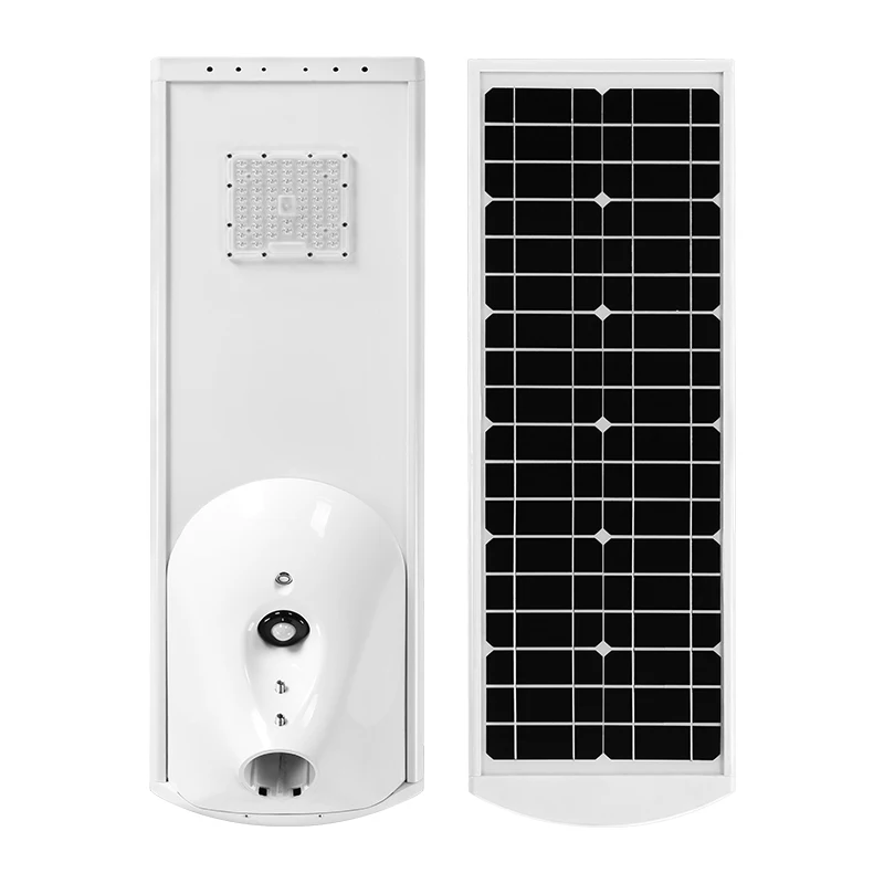 40w all in one solar street light pathway parking lot lamp 12v solar 30w 60w all in one solar panel street lights