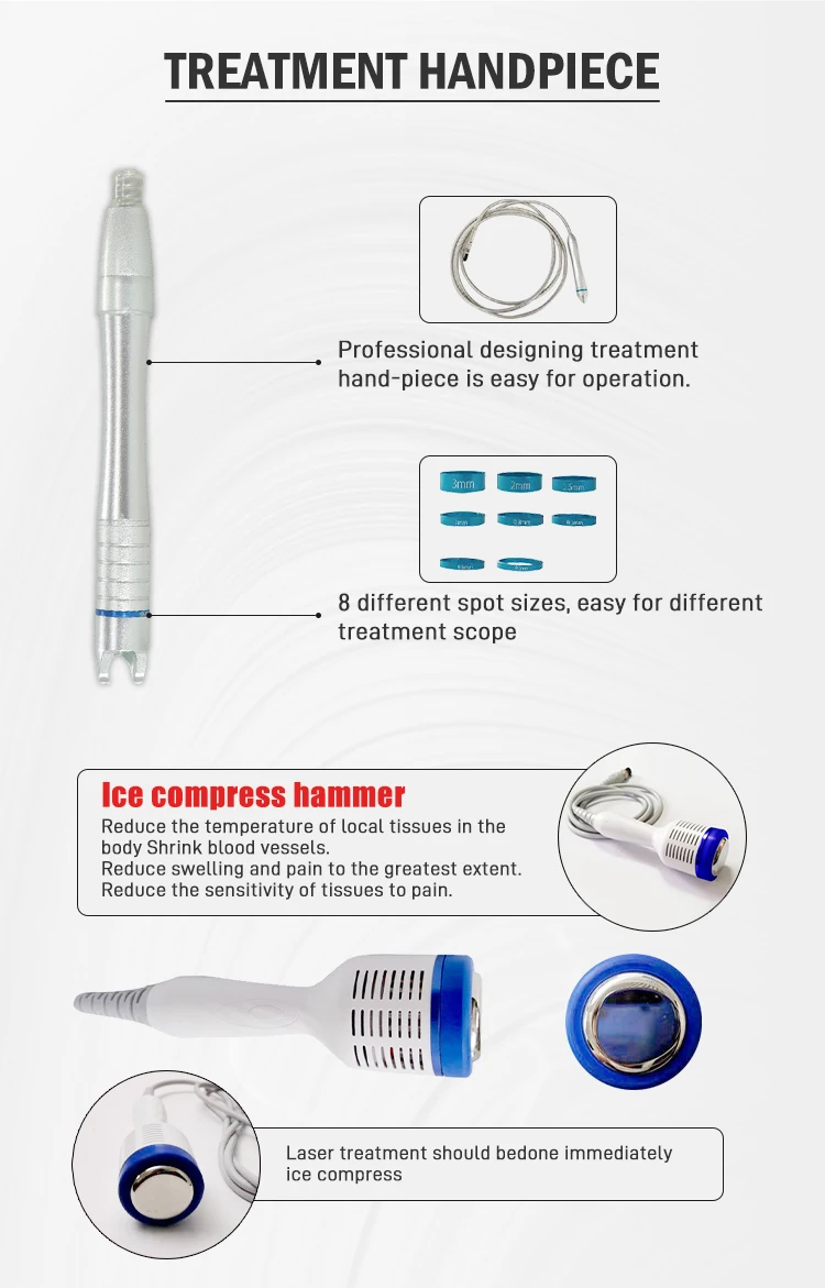 Diode Laser 980 nm Onychomycosis Laser Machine For Fungal Toenails Onicomicosis Nail Fungus Treatment