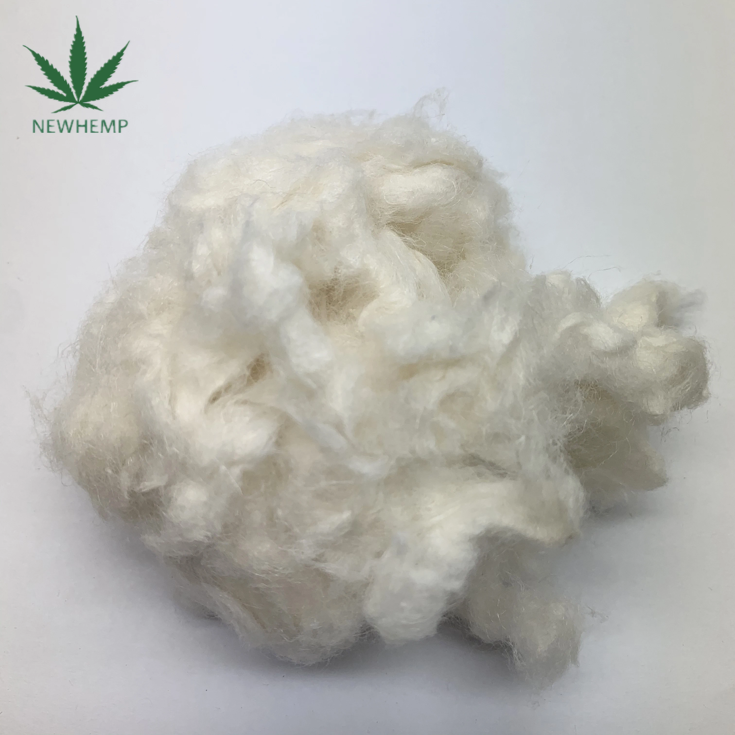 
ECO-friendly Bleached white 100% Hemp Fiber whiten for Spinning Blending Dyeing weaving Durable blanch Hemp fibres 