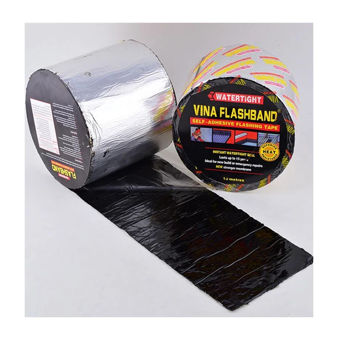 Алюминиевая фольга битума самоклеящаяся водонепроницаемая лента