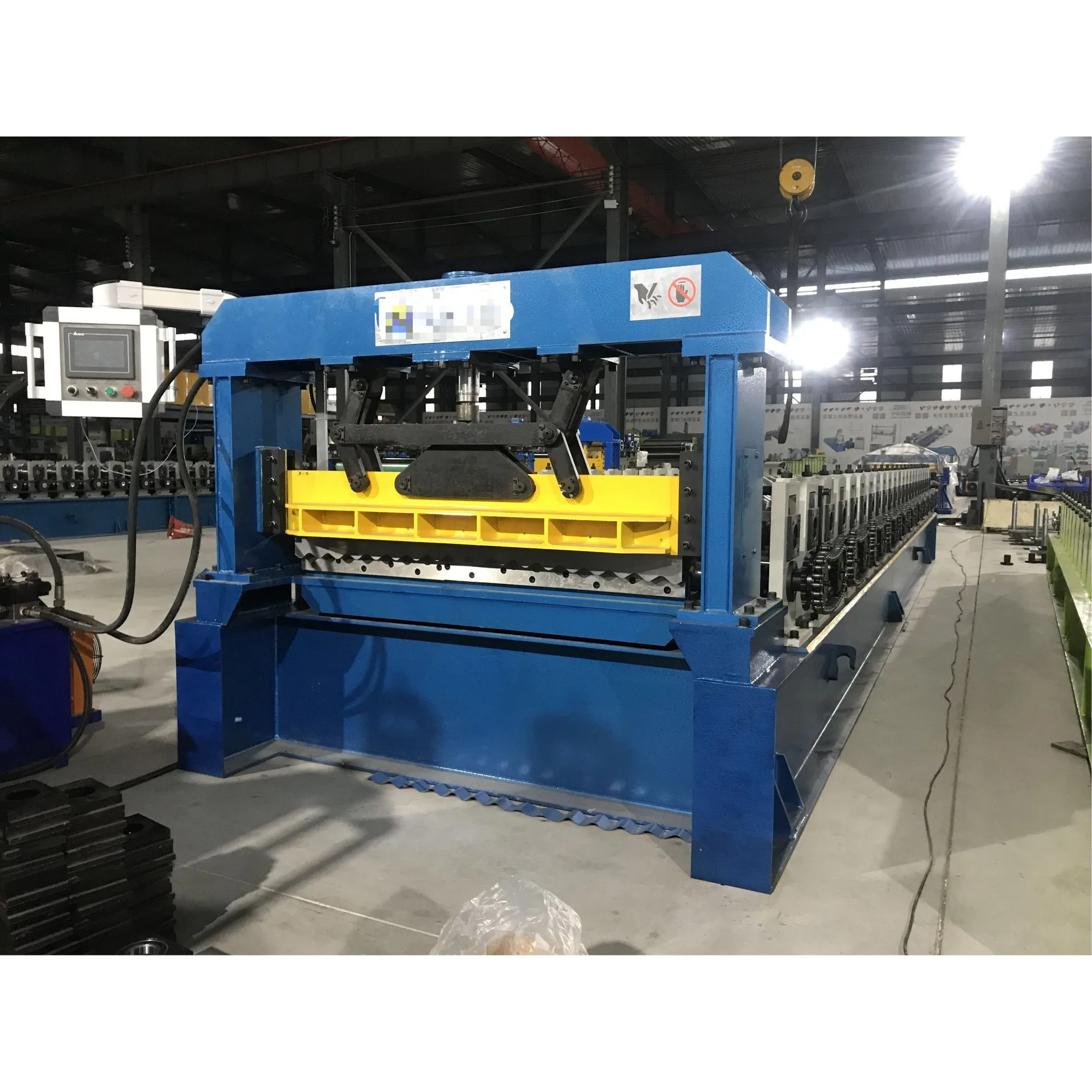 Metal Roofing Sheet Corrugating Iron Sheet Roll Forming Making Machine Cold Galvanizing Line