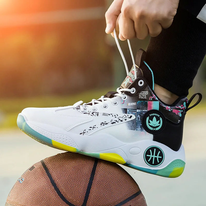 Fashionable Basketball Shoes for Men New Styles 2024 High Top Sneakers Dunk Shoes Basketball Men Basketball Style Shoes Sneaker