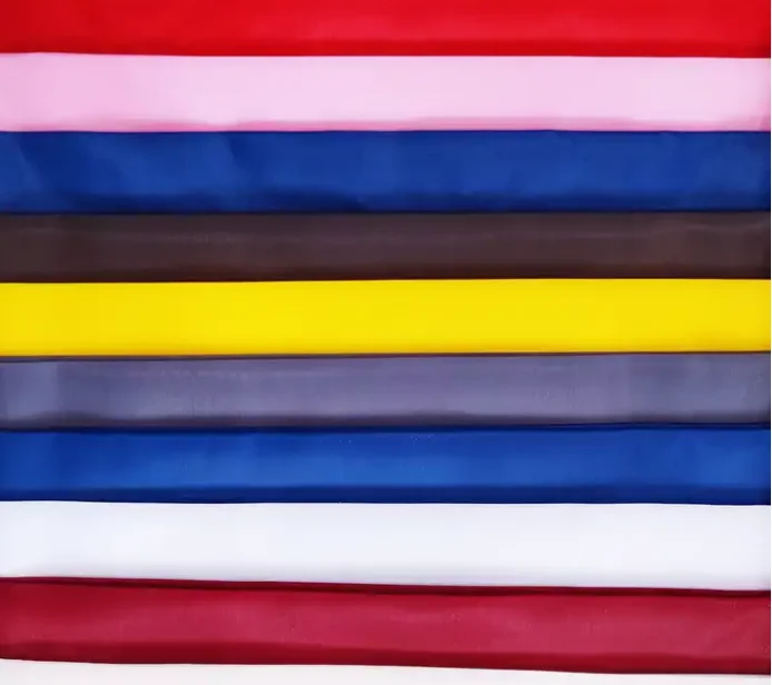 Wholesales high quality 100% polyester Chinese factory 190T taffeta PVC for raincoat fabric