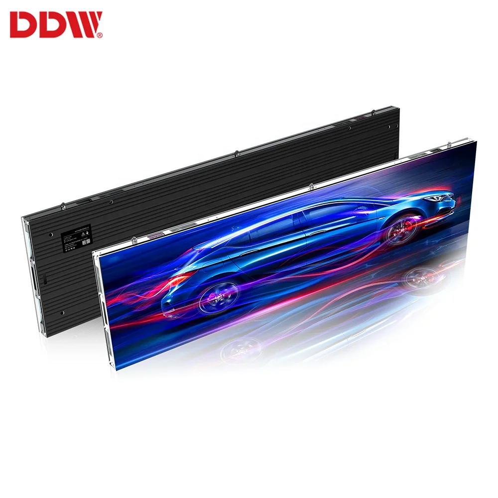 Indoor P1.56 P1.95 P2.5 HD Front Maintenance Video Wall Stretched Aluminum Panel Display 3840hz LED Screen
