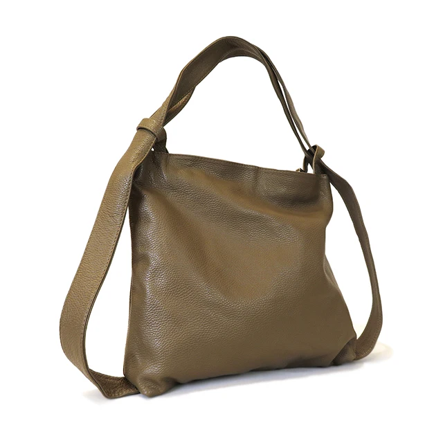 Made In Italy Hot Selling 2023 New Fashionable Calf Leather Double-Purpose Bag Large Capacity Suitable For Ladies