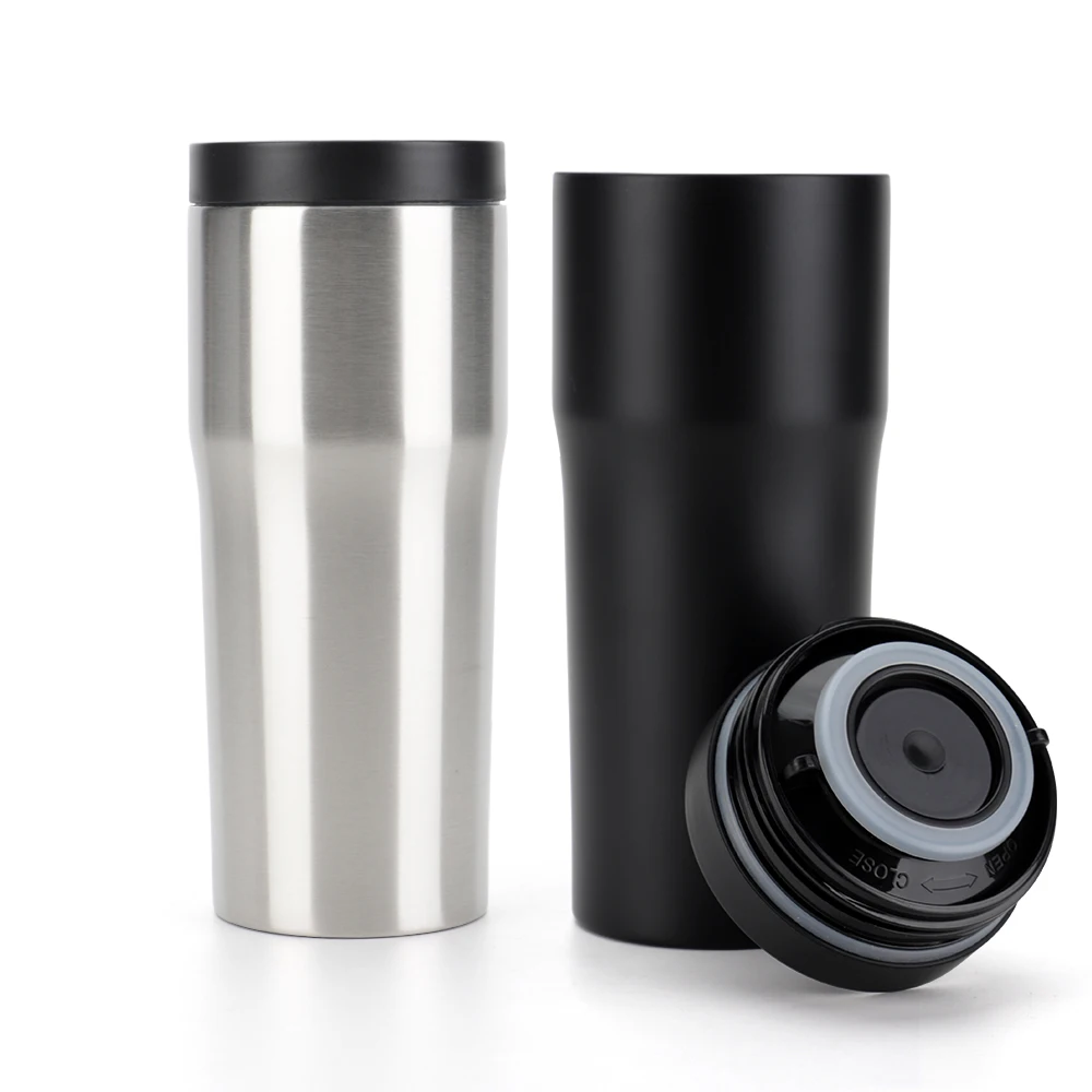 Wholesale 16oz Stainless steel Insulated Double wall vacuum Thermo Cup Travel Coffee Mug