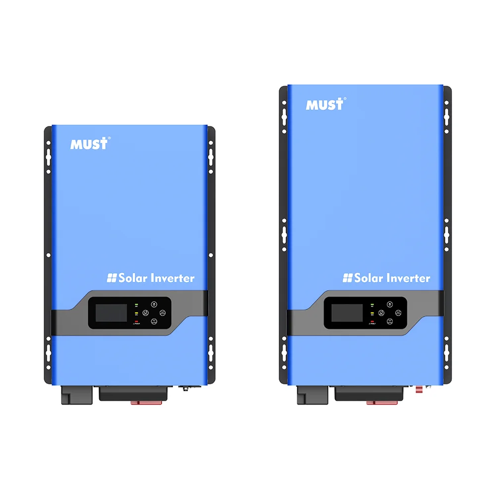MUST PV3000LVHM 120V 1KW/3KW Home Single Phase Hybrid Solar Pure Sine Wave Inverter Charger Solar Hibrido