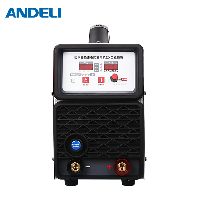  ANDELI ARC-400SS умный портативный однофазный аппарат для дуговой сварки mma широкий инвертор напряжения