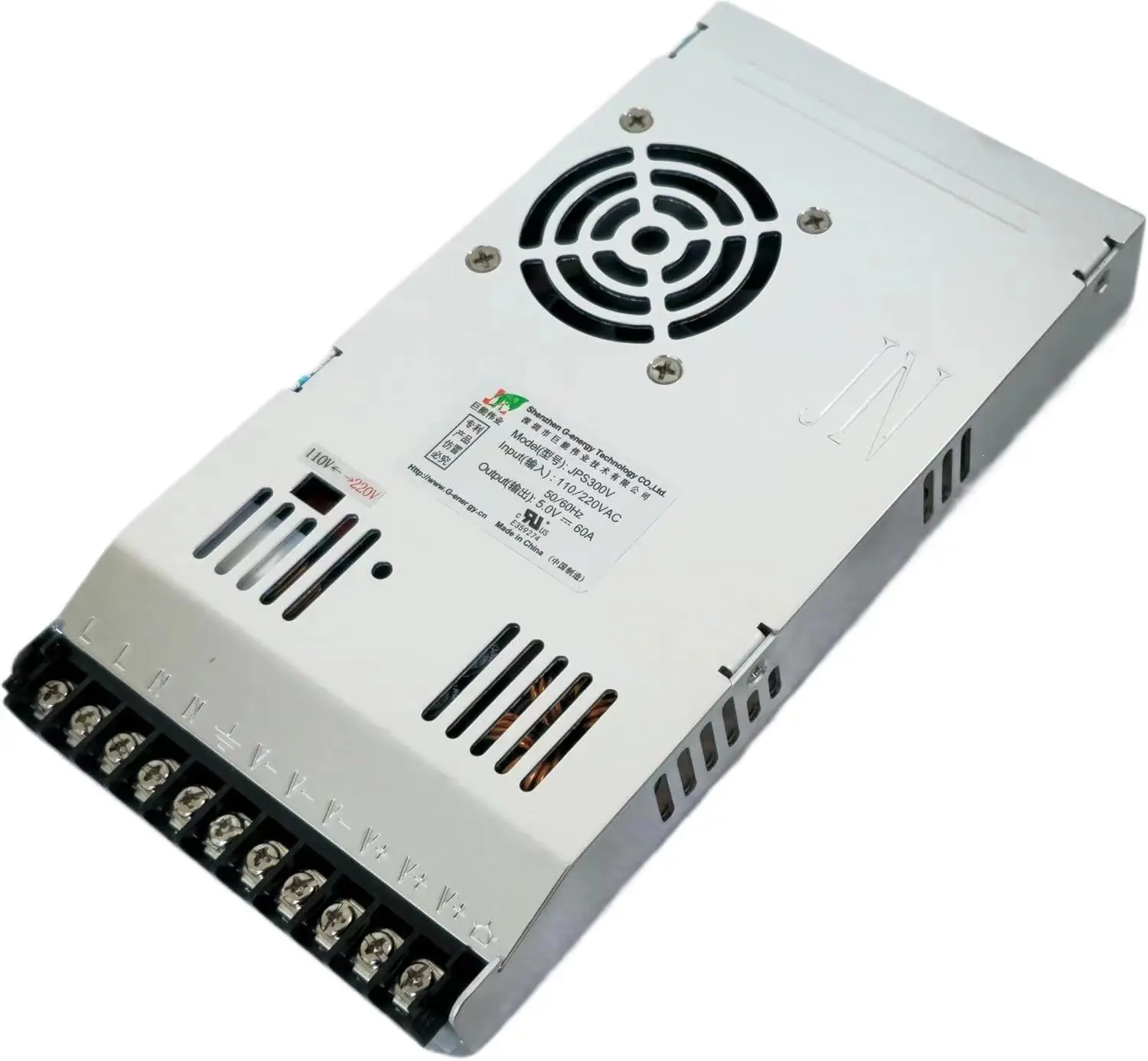 Низкая цена стабильное качество JSP 300V G-energy 5V 60A 300W блок питания для светодиодного дисплея