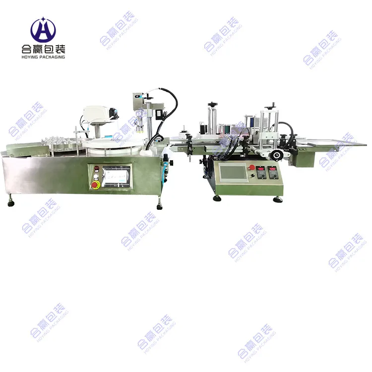 Автоматическая настольная машина для наполнения и этикетировки масла 5 мл tinture cbd