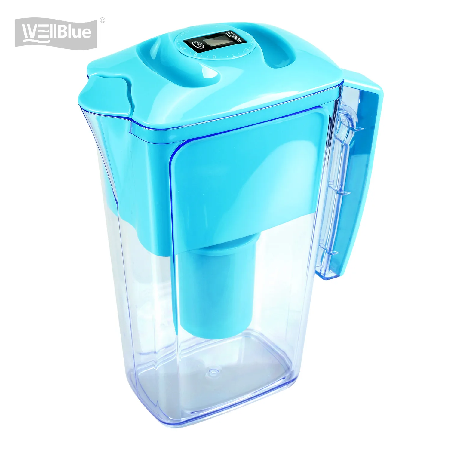 Wellblue high PH to 10 alkaline water filter rich hydrogen water pitcher kangen Japan water machine tap faucet  jug