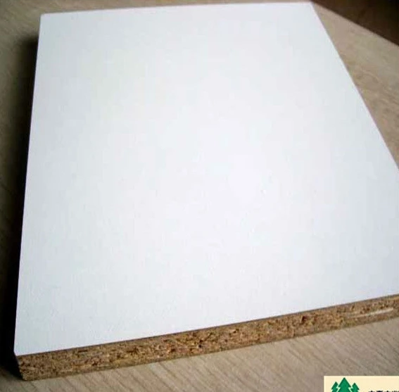 6*8 size White melamine faced laminated chipboard 2mm 6mm 11mm particle board