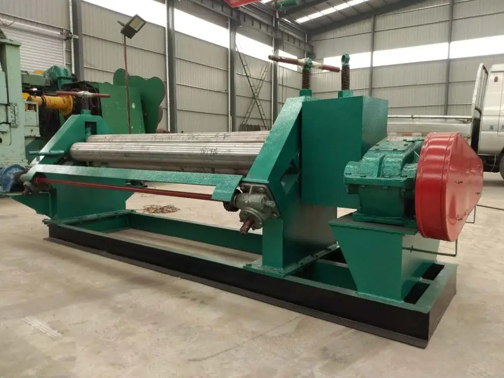 Steel plate rolling machine / 3 sheet roller bending machine