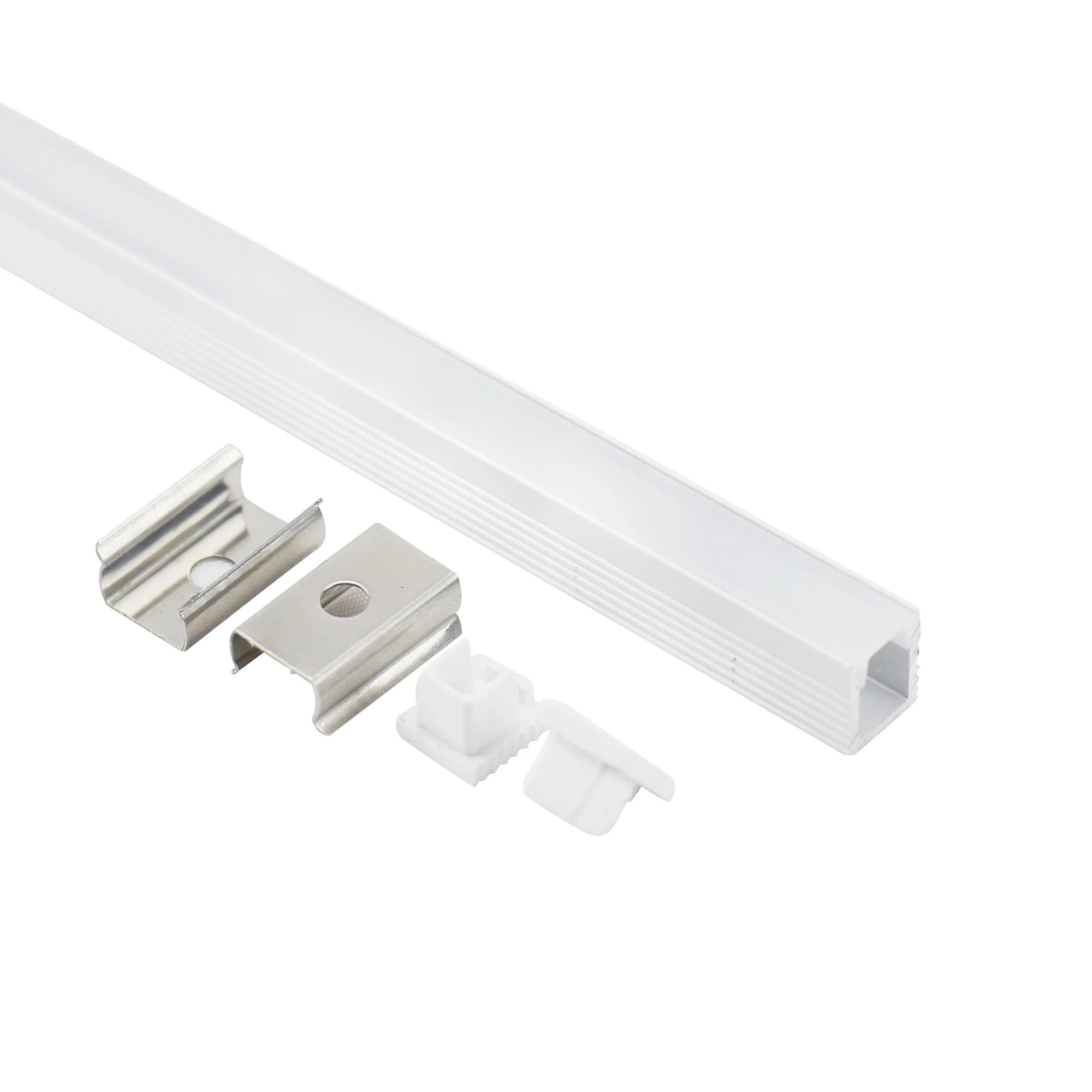 Super Slim 8mm Aluminum Profile for LED Strip Baseboard Recessed Aluminium 3 Meter LED Angle Profile Black LED Channel