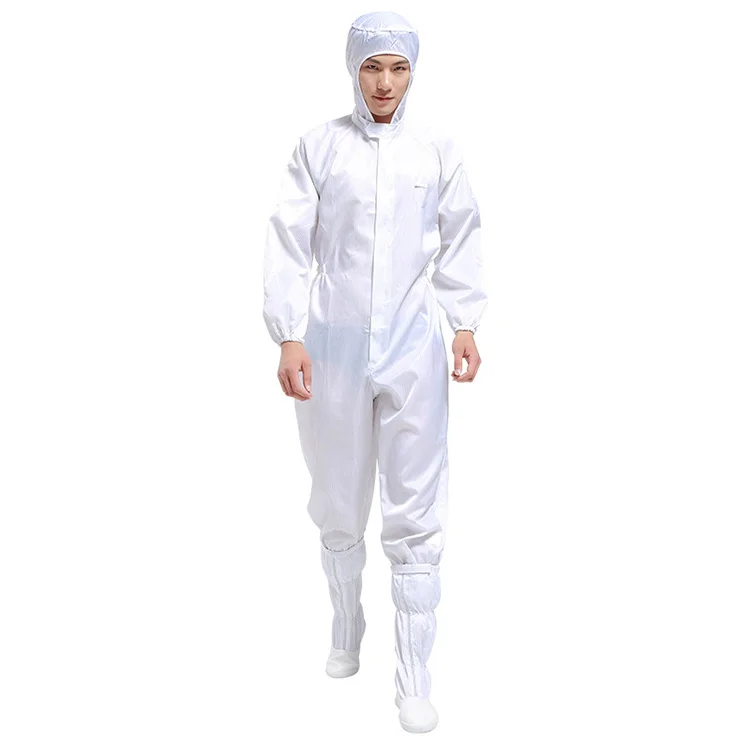 High Quality Dust Free Washable Clean Room Uniform ESD Coverall