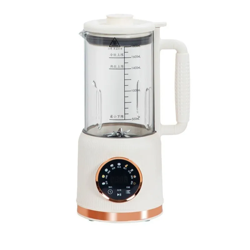 1800ml Household Electric Kitchen Appliance Electric Heating Soymilk Nut Milk Maker Automatic Digital Soybean Milk German