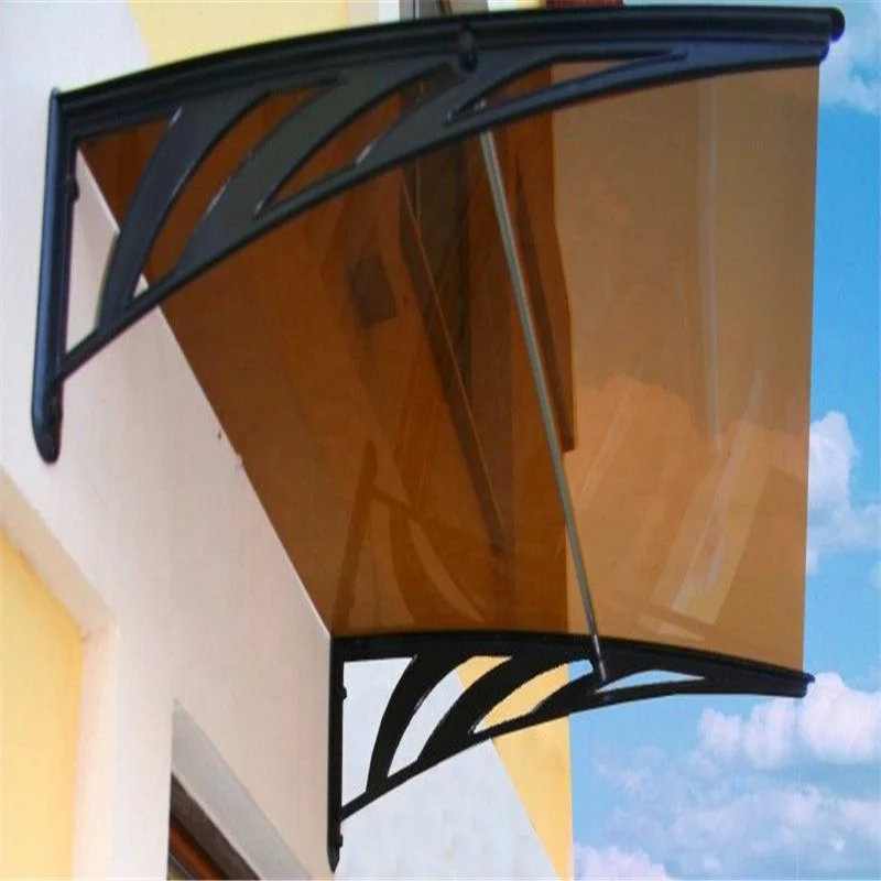top sale Markrolon/GE LEXAN bronze white blue green black bronze polycarbonate solid awning/skylight/ balcony/carport