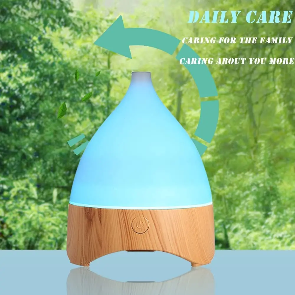 100ml Ultrasonic Scented Oil Vaporizer Evaporator Aromatizer Small Aromatherapy Oil Mini Portable Air Humidifier Aroma Diffuser