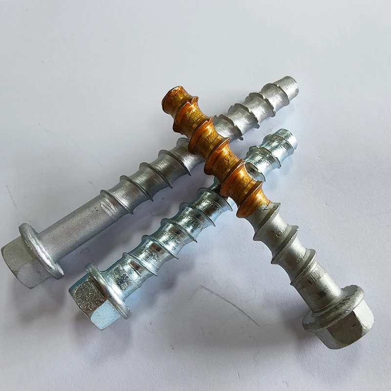Cement self-cutting thread anchors Hexagon flange self-cutting screws Concrete self-tapping screws anchors
