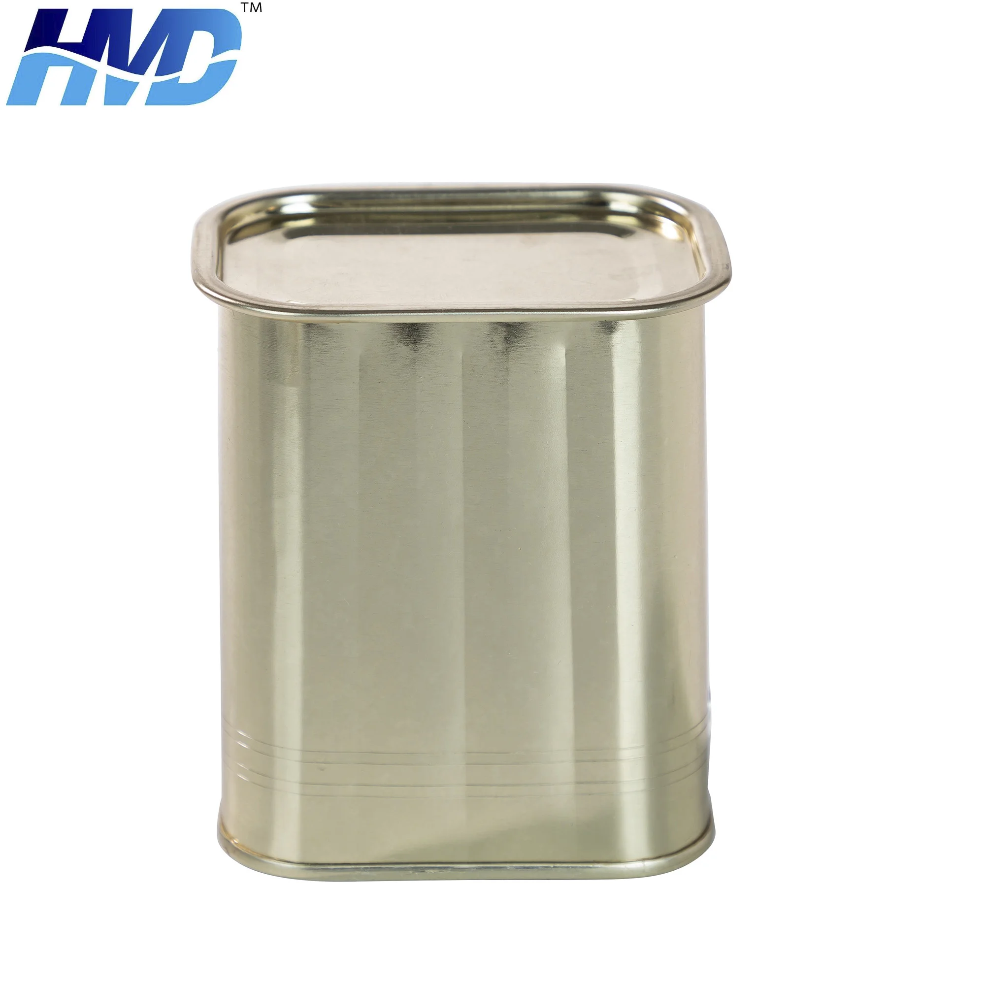 340g Food Grade Empty Hinged Trapezoidal Canning Corned Beef Tin Cans
