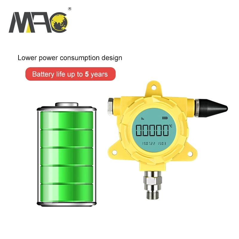 Macsensor battery powered 4G LORA GPRS gsm wireless water pressure transmitter sensor