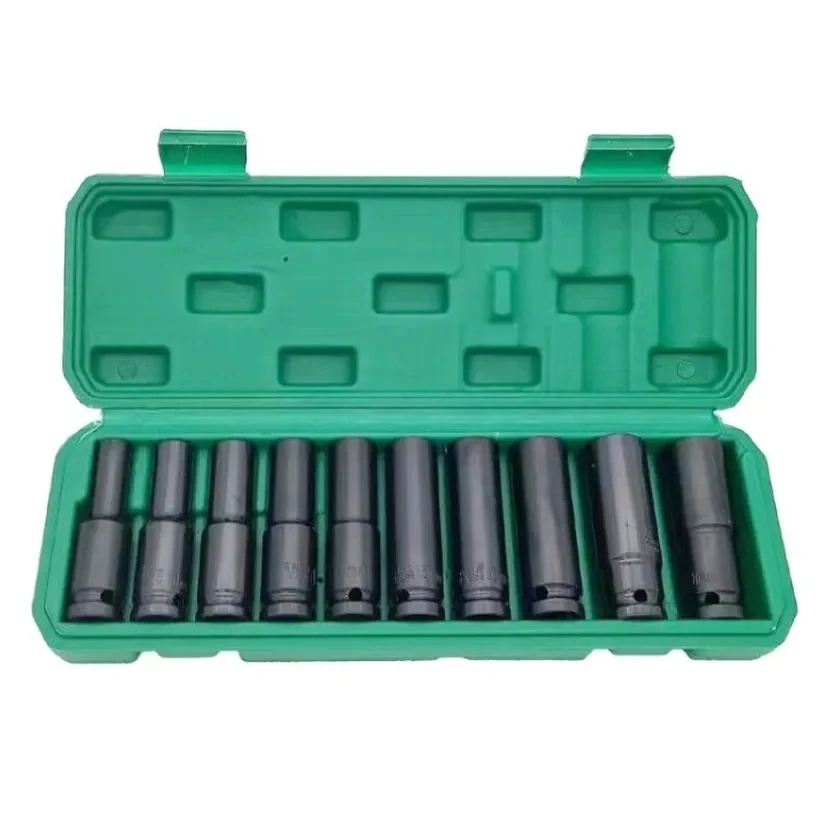 Wholesale 10PCS 1/2 inch Pneumatic Wrenches Electric Socket Head Lithium Battery Wrench with Hexagonal Opening Extended Version