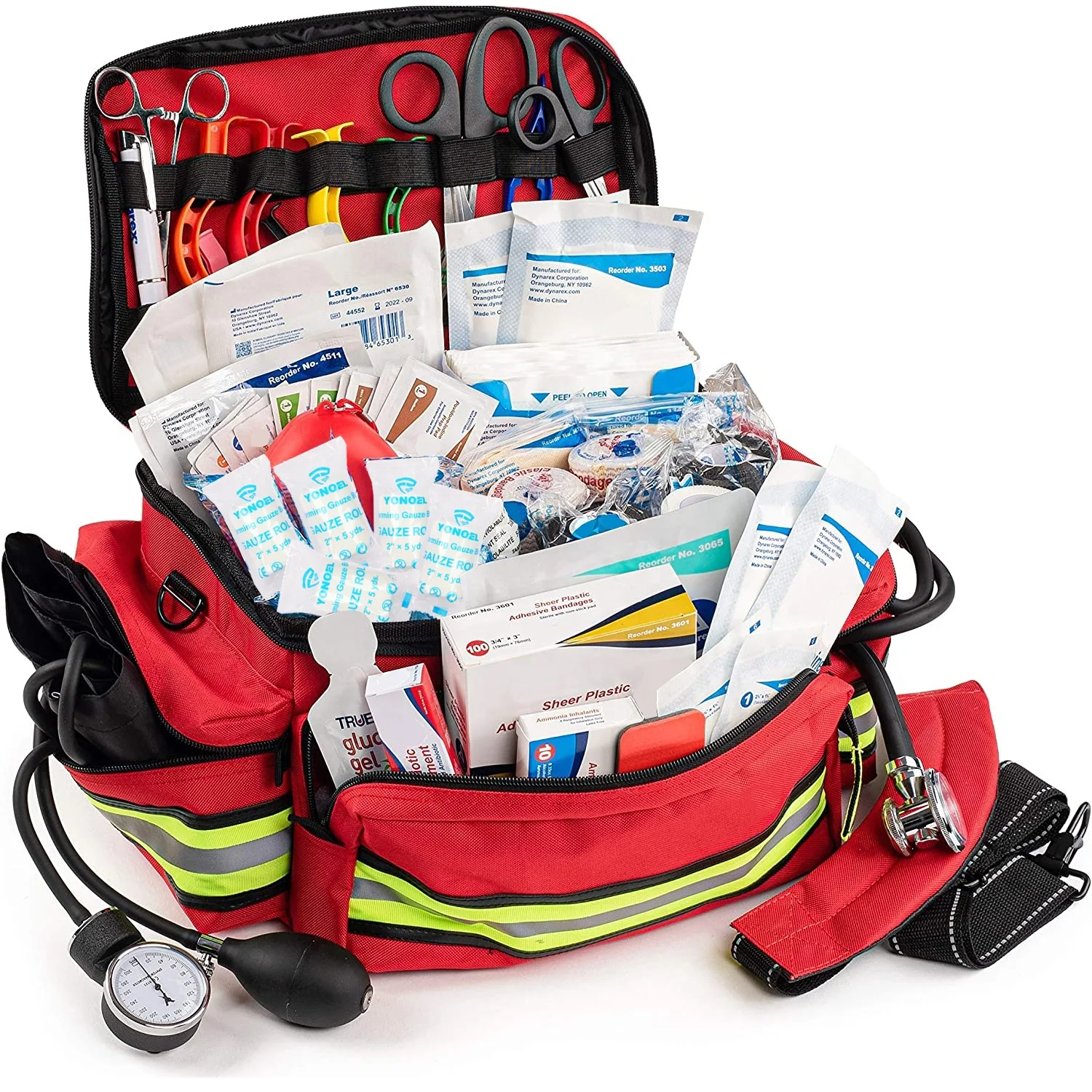 Durable Trauma First Aid Kit Carrier Paramedic Trauma Kit Emergency Medical Supplies Kit