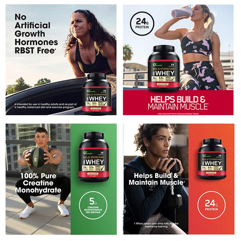 Private Label Raw Isole Gold Standard Whey Protein Powder Supplement 2Lb Double Rich Chocolate Flavor Powder