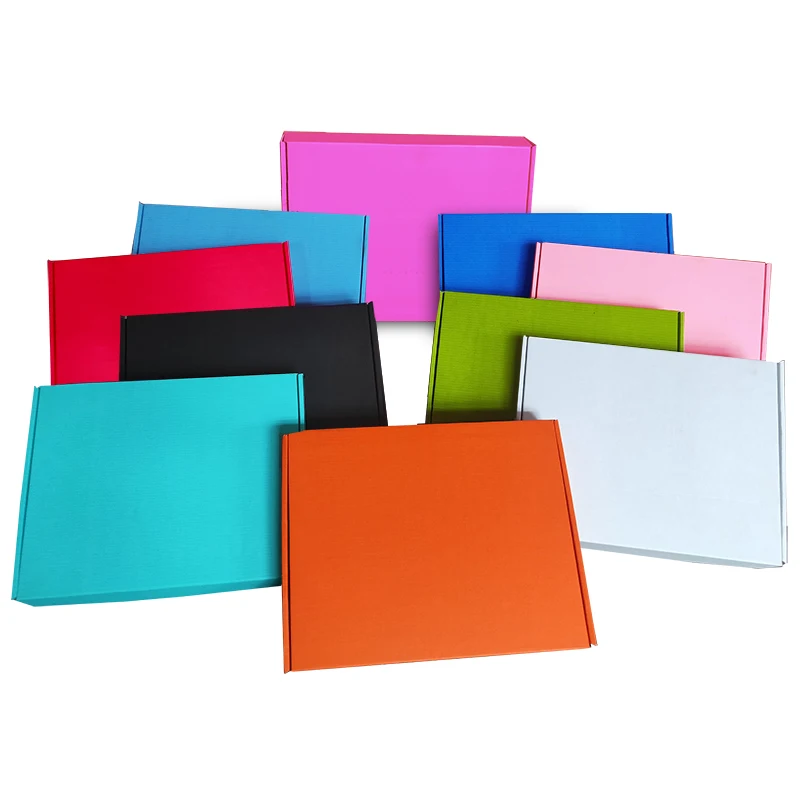 Stock corrugated paper boxes mailer boxes shipping boxes