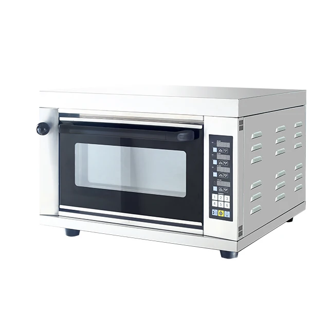 Commercial Bread Ovens Bakery Kitchen Equipment independent temperature control One Deck Pizza Electric Oven